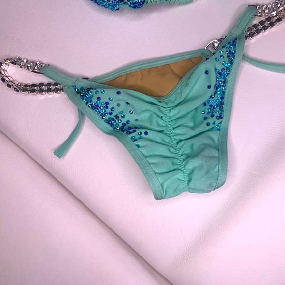 Angel Competition Bikini Mint Green - Picture 6 of 10